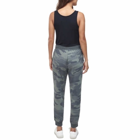 Splendid Camo Jogger Pants Large - Picture 3 of 5